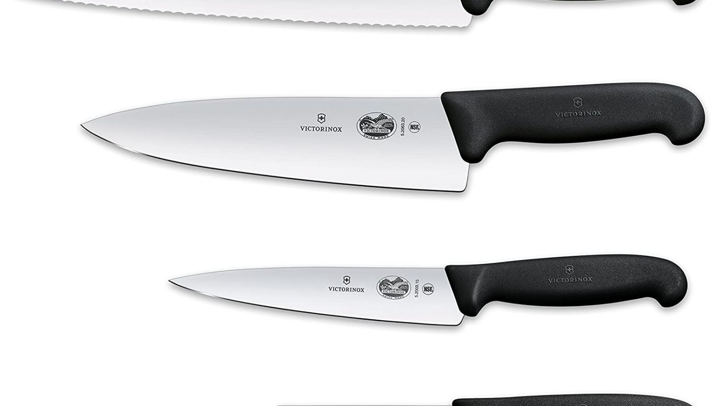 Victorinox Swiss Army Cutlery Fibrox Pro Knife Set, 4Piece 7 Top