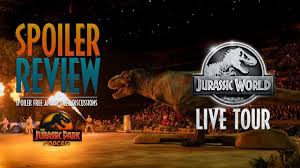 Jurassic world live tour reviews