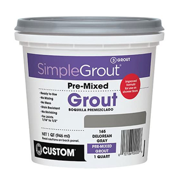 grout for shower