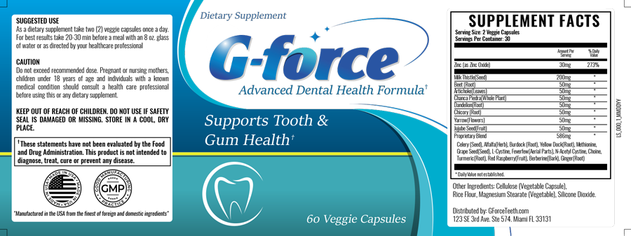 G-Force Teeth Supplement Reviews