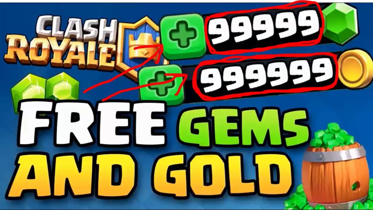 How To Get Free Gems And Gold In Clash Royale