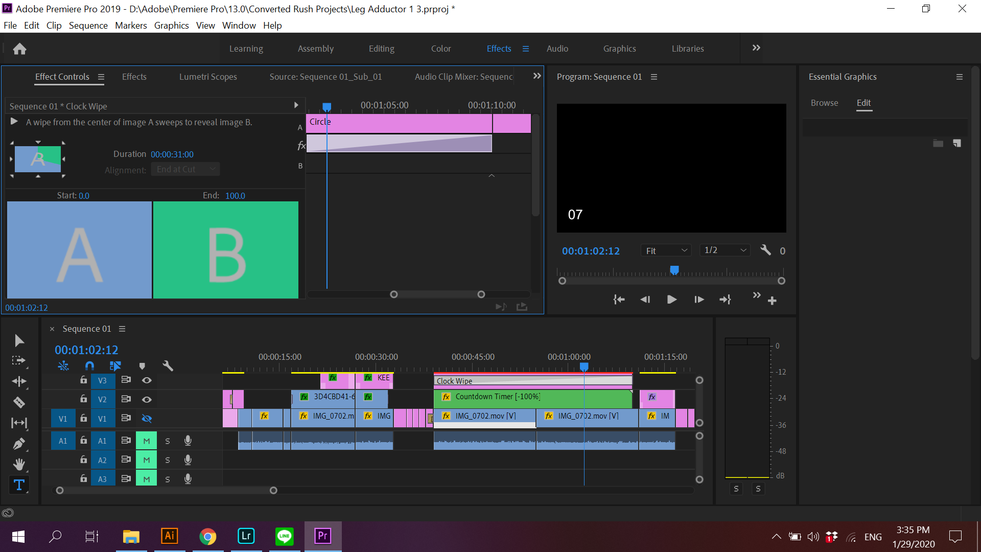 Countdown Timer in Premiere Pro