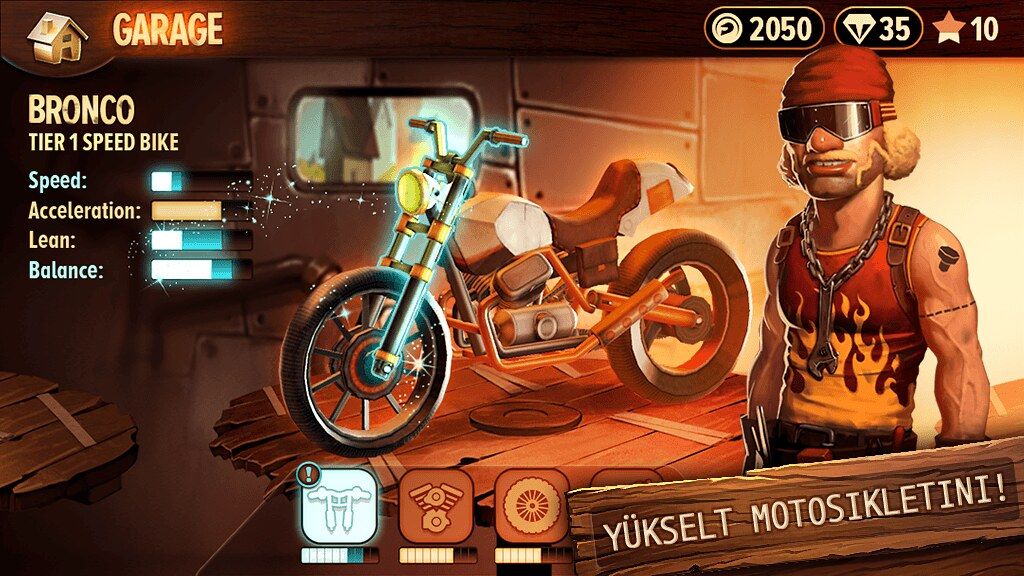 Trials Frontier Free gems coins and fuels