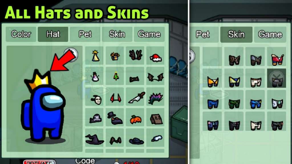 Among Us: How To Get Free Skins, Pets and Hats