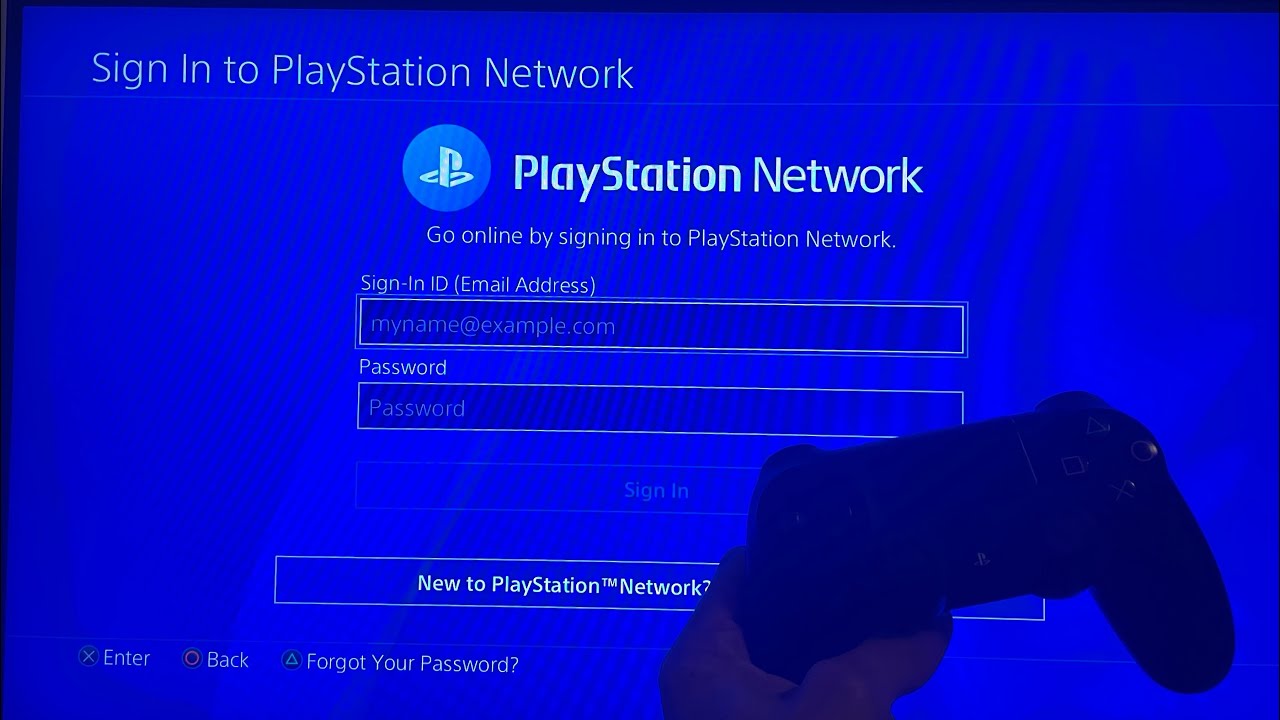 how to fix psn sign in error ps4