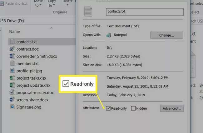 Remove Right Protection From Pen Drive in Windows 10