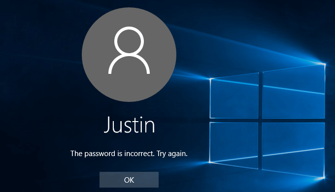 how to reset windows 10 password without logging in