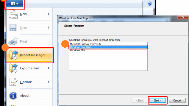 Remove Windows Live Mail