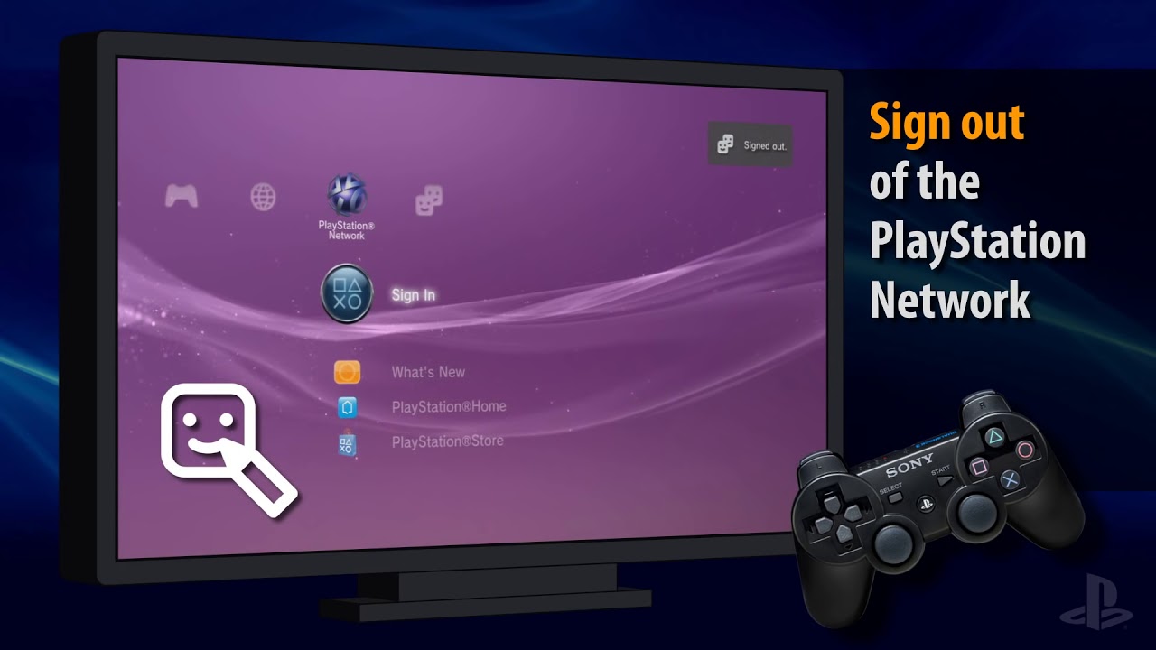 how to remove psn account from ps3 without password