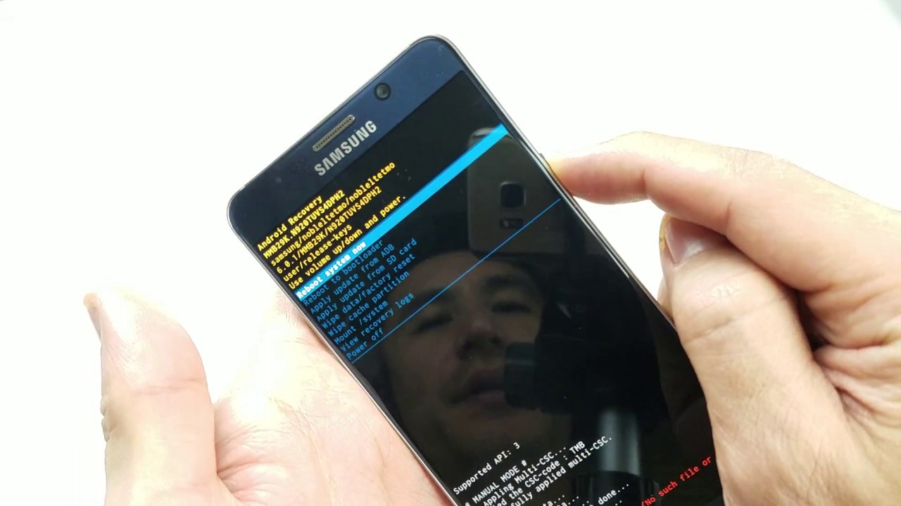 Reset Samsung Galaxy if Forgot Password