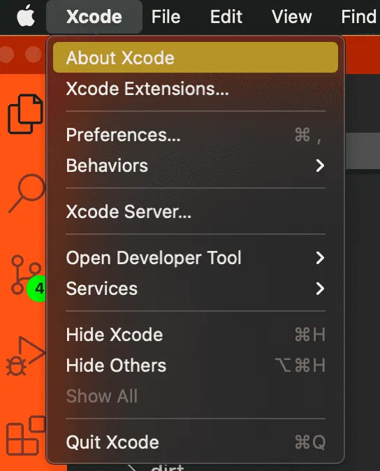 Check XCode Version in Mac