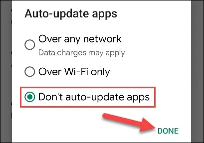 Prevent Certain Apps From Updating