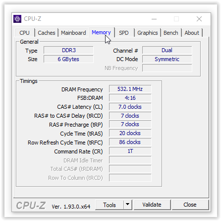 Check Processor Speed and RAM Size