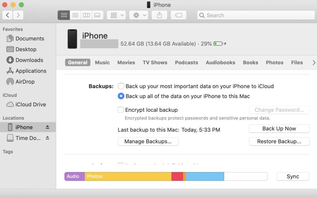 Software Update Not Showing on iphone 6