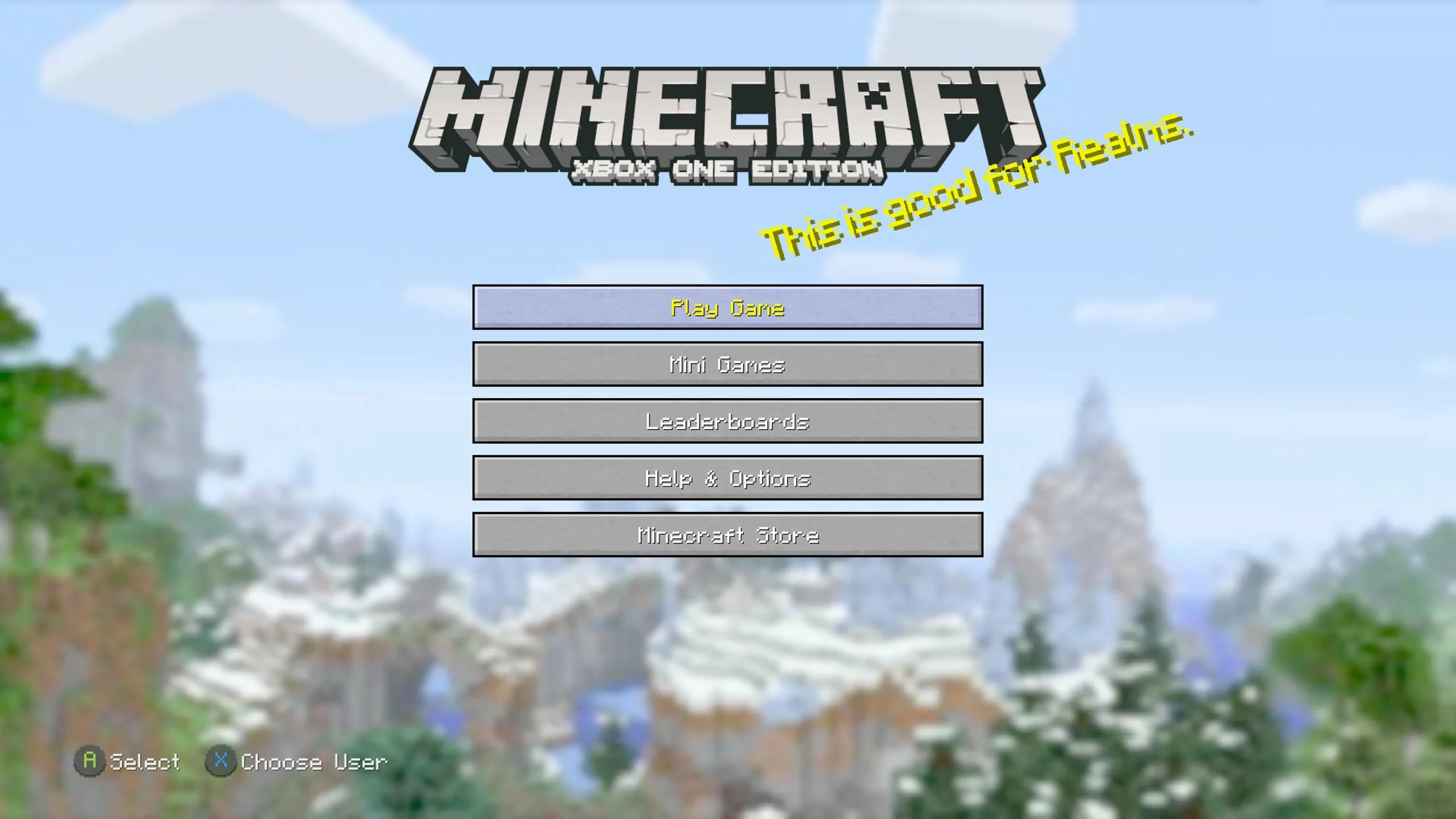Minecraft Bedrock Edition Xbox One