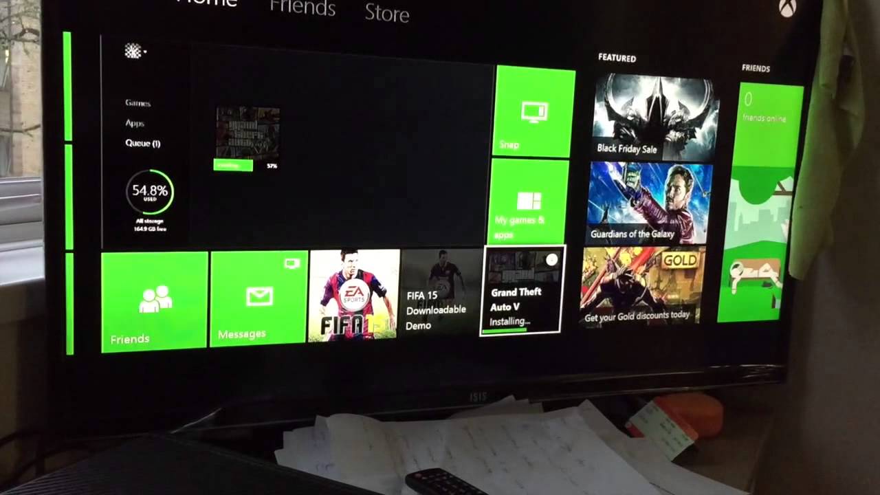 GTA 5 Installation Problem Xbox One