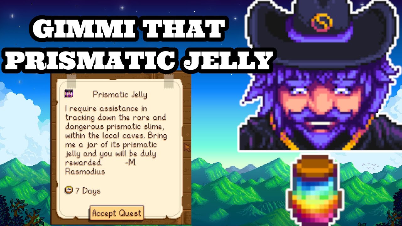 Where To find Prismatic Slimes In Stardew Valley